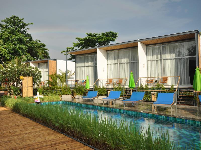 Lg Lemon Grass Hotell Na Chom Thian Exteriör bild